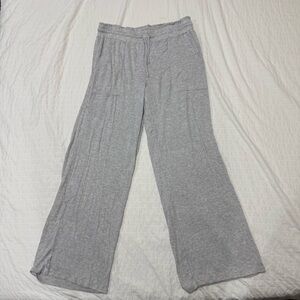 Stars Above Gray Wide-Leg Lounge Pants Size M